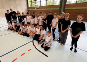 Gruppenbild der 4. Klassen